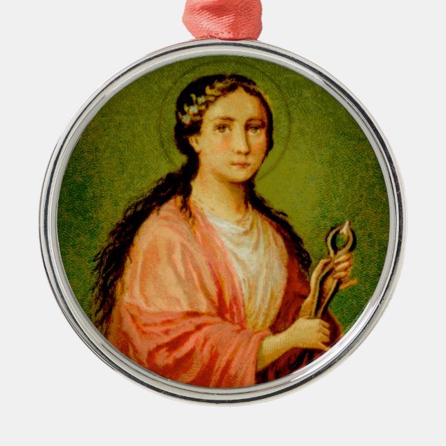 St. Apollonia (BLA 001) Metal Ornament (Front)