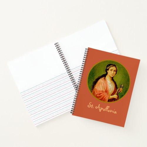 St Apollonia BLA 001 Notebook