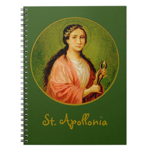 St Apollonia BLA 001 Notebook