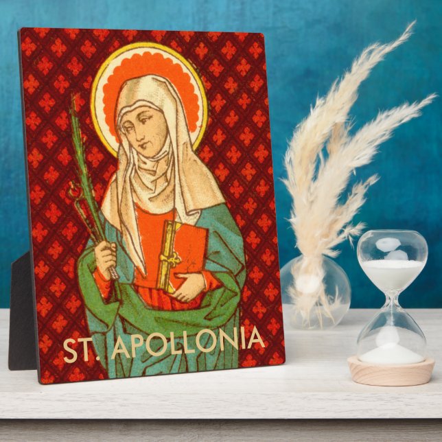 St. Apollonia (VVP 001) 8"x10" Plaque (Side)