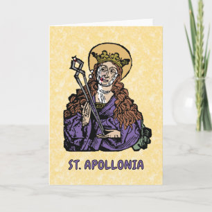 St. Apollonia with Pulled Tooth (Nuremberg) Card