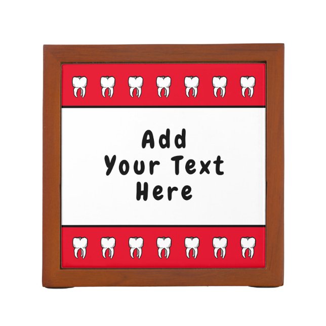 St. Apollonia with Pulled Tooth (Nuremberg) Desk Organizer (Back)