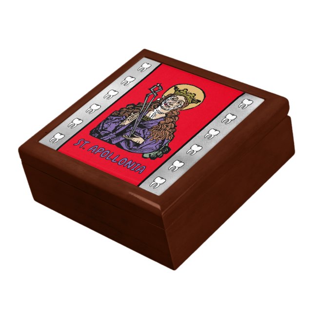 St. Apollonia with Pulled Tooth (Nuremberg) Gift B Box (Side)