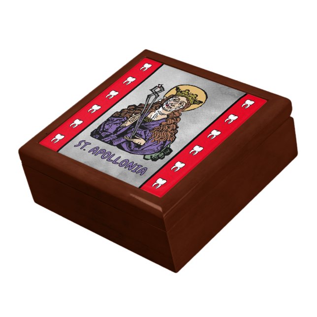 St. Apollonia with Pulled Tooth (Nuremberg) Gift Box (Side)