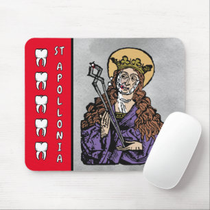 St. Apollonia with Pulled Tooth (Nuremberg) Mouse Pad