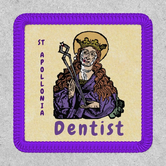 St. Apollonia with Pulled Tooth (Nuremberg) Patch (Front)