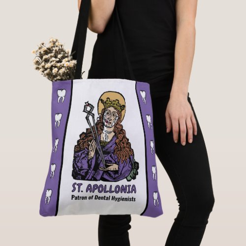 St Apollonia with Pulled Tooth Nuremberg Tote B