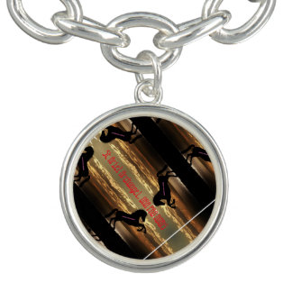 St Ariel Archangel' Sunset Horse Bracelet