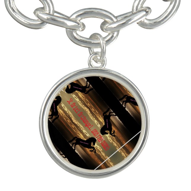 St Ariel Archangel' Sunset Horse Bracelet (Design)