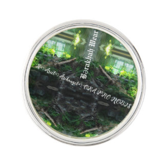 St Ariel Archangel's Panda Lapel Pin