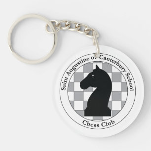 St. A's Chess Club Key Chain