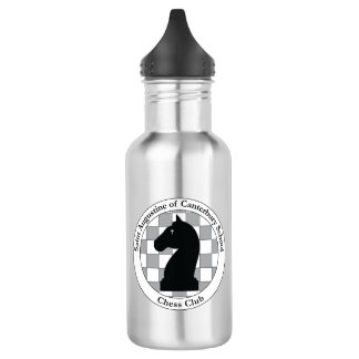 St. A's Chess Club Water Bottle