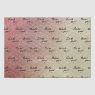 St. Aug. Sketch Bubble Wrap Reseller Thank You Tissue Paper