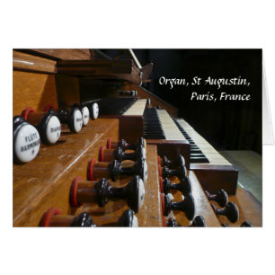 St Augustin organ Cards