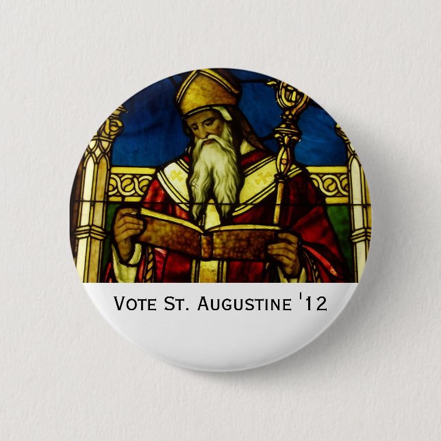 St. Augustine '12 Pinback Button (Front)
