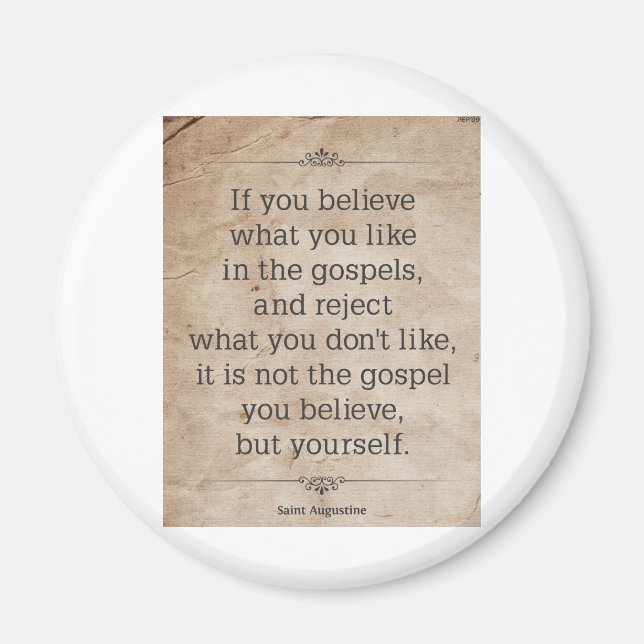 St. Augustine #1 Magnet (Front)