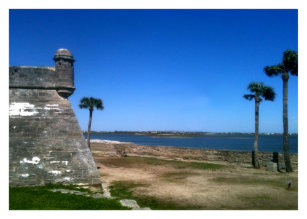 St Augustine 2012 5x7 tw The MUSEUM Zazzle Gifts Postcard