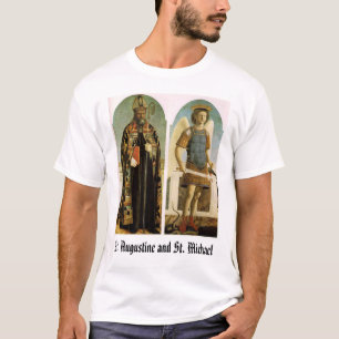 St. Augustine and St. Michael T-Shirt