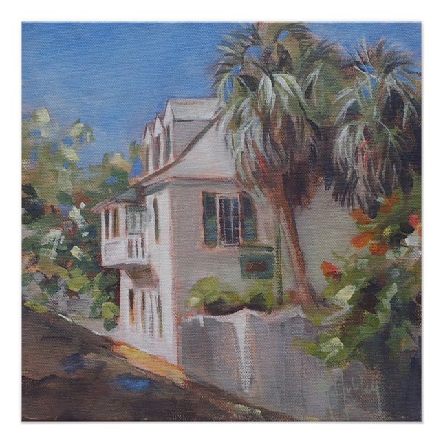 St. Augustine Aviles Street Florida Poster (Front)