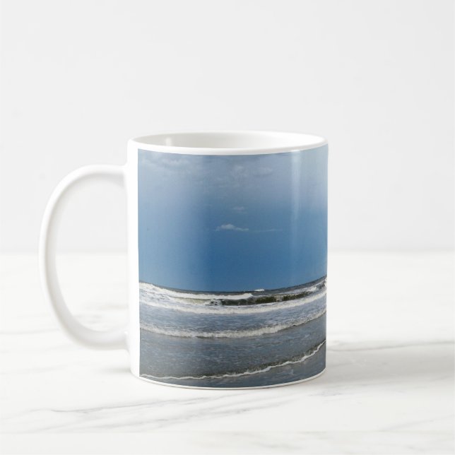 St. Augustine beach Coffee Mug (Left)