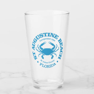 St Augustine Beach (crab) Glass