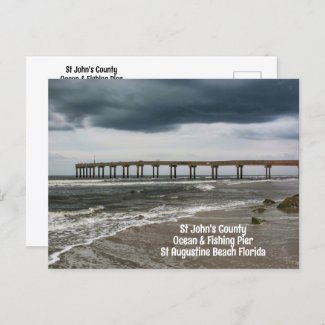 St Augustine Beach FL Pier Photographic