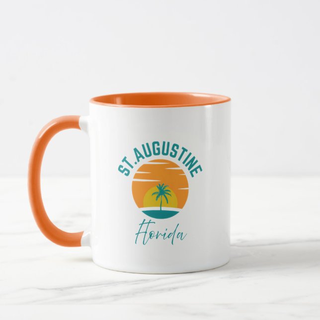 St. Augustine Beach Florida Coffee Mug (Left)