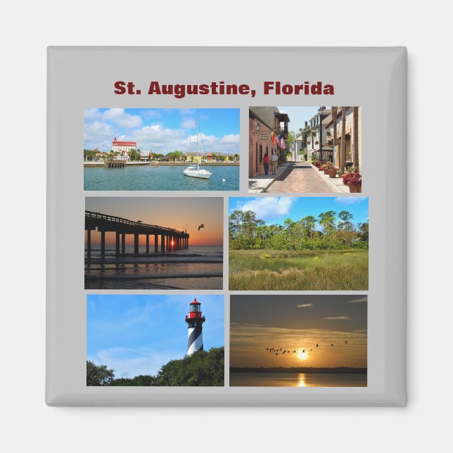 St. Augustine Beach, Florida  Magnet (Front)
