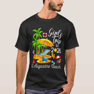 St. augustine beach florida summer tropical girls T-Shirt