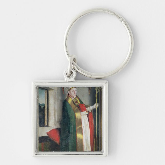 St. Augustine  c.1435 Keychain (Front)