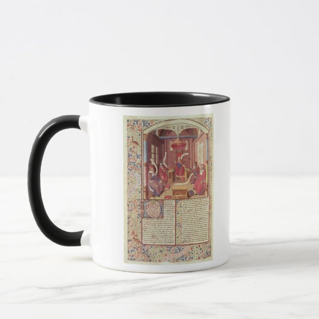St. Augustine, Epicurus, Zeno, Antiochus & Mug (Left)