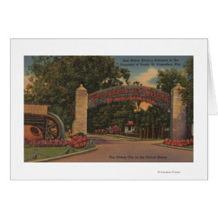 St. Augustine, FL - Fountain of Youth Entrance