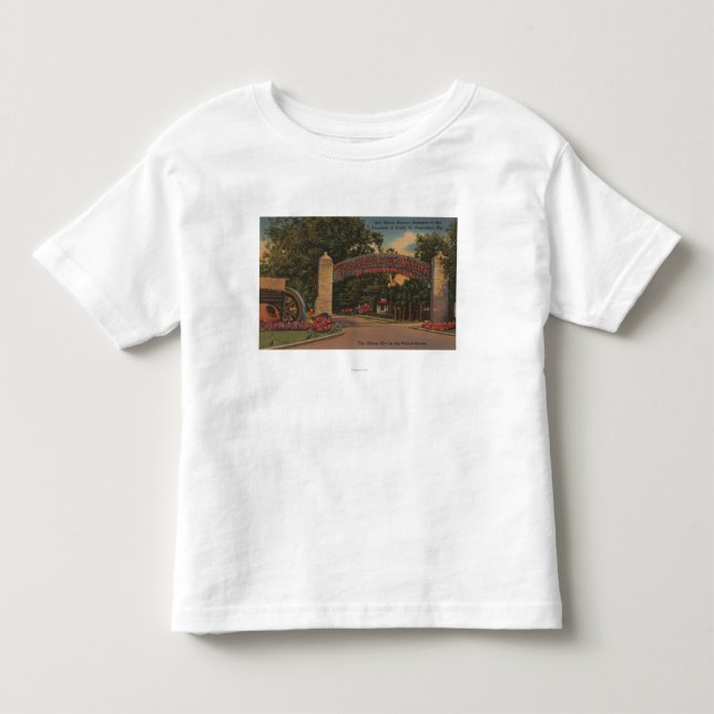 St. Augustine, FL - Fountain of Youth Entrance Toddler T-shirt (Front)
