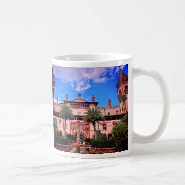 St. Augustine, FL - Ponce de Leon Hotel Coffee Mug (Right)