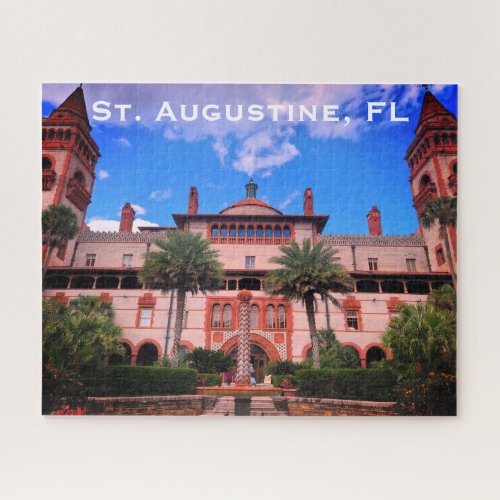 St Augustine FL _ Ponce de Leon Hotel Jigsaw Puzzle