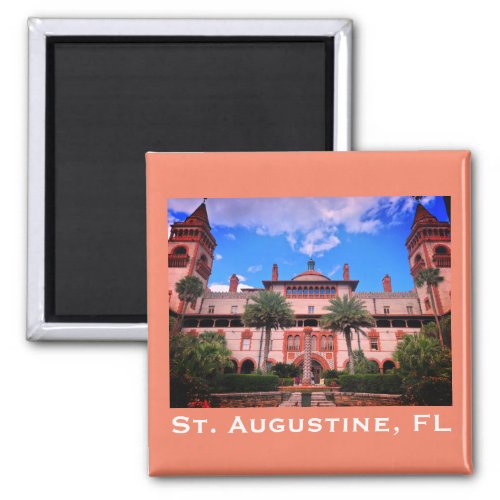 St Augustine FL _ Ponce de Leon Magnet