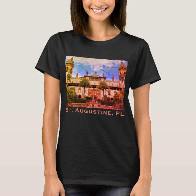 St. Augustine, FL - Ponce de Leon T-Shirt (Front)