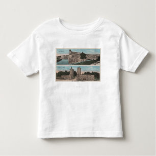 St. Augustine, FL - View of Ft. Marion & City Toddler T-shirt