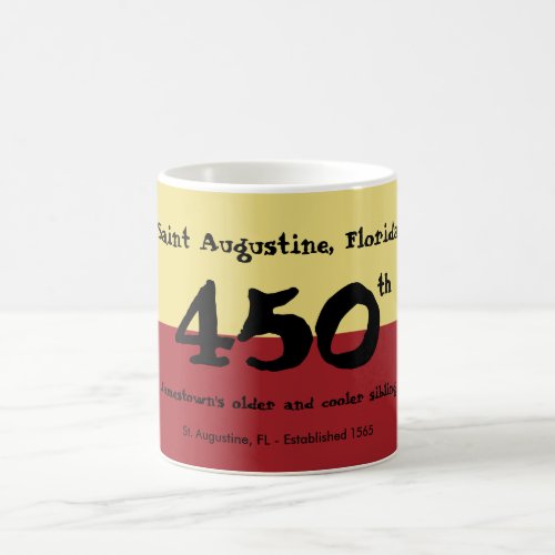 St Augustine Florida _ 450th _ older  cooler Coffee Mug