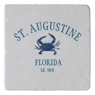 St Augustine Florida Est Beach Blue Crab Trivet
