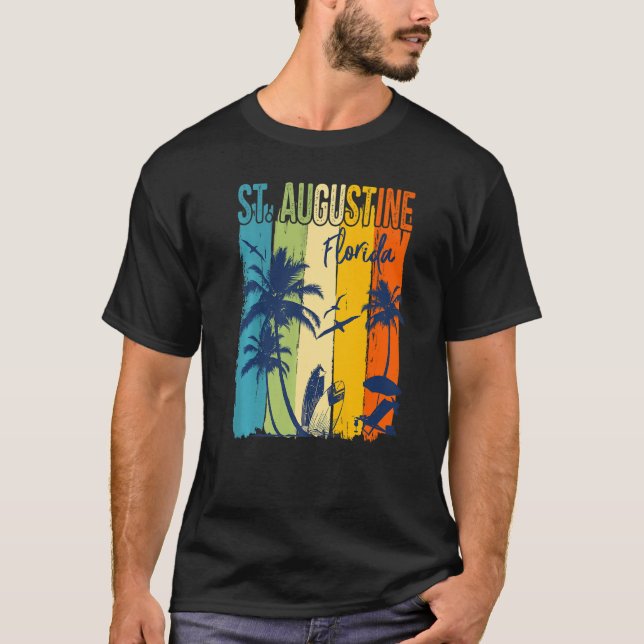 St. Augustine Florida Family Vacation Matching Gro T-Shirt (Front)