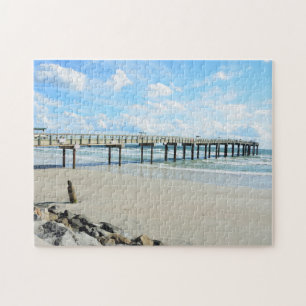 St. Augustine, Florida Fishing Pier Jigsaw Puzzle