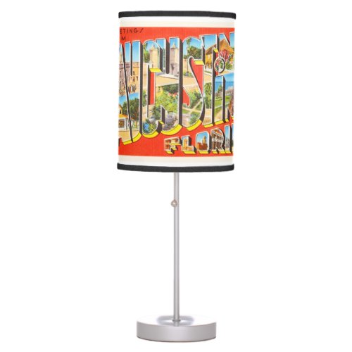 St Augustine Florida FL Vintage Travel Souvenir Table Lamp