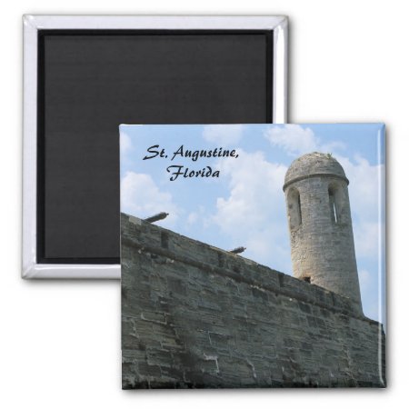 St. Augustine Florida Fort Castillo De San Marcos Magnet