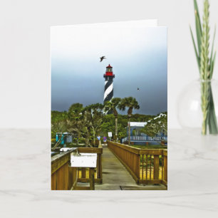 St. Augustine, Florida Lighthouse Card