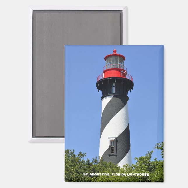 St. Augustine, Florida Lighthouse Magnet (Front/Back)
