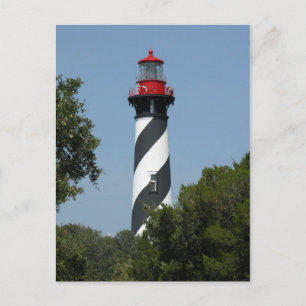 St. Augustine Florida Lighthouse Postcard