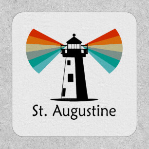 St. Augustine Florida Lighthouse Rainbow Patch