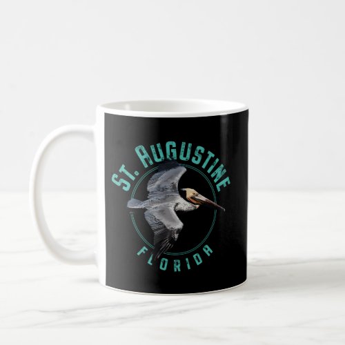 St Augustine Florida Pelican Coffee Mug