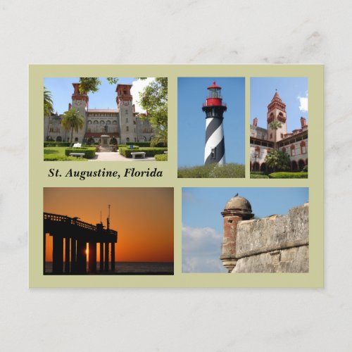 St Augustine Florida Postcard